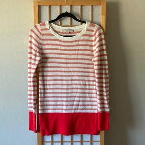 LOFT Striped Sweater size small